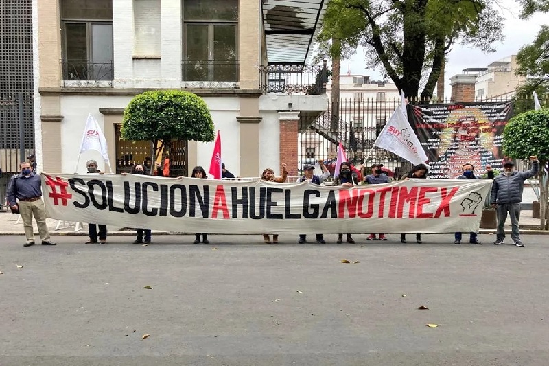 Demanda Movimiento Ciudadano solución justa para las y los trabajadores del SutNotimex