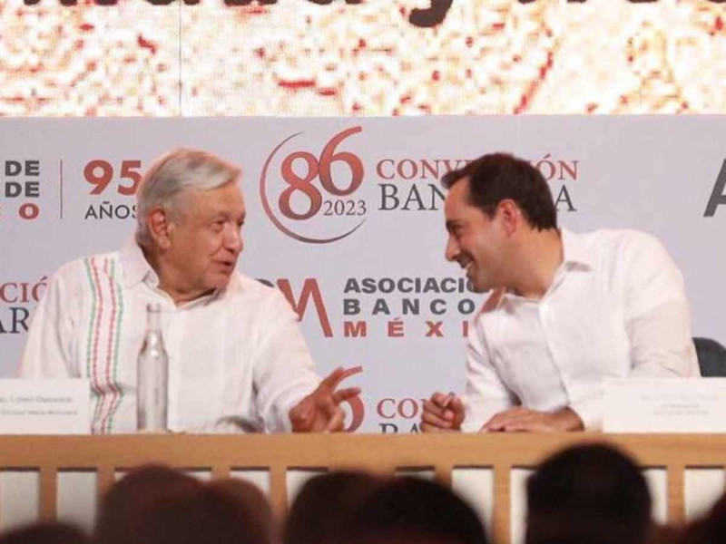 AMLO llama ‘presi…’ a Mauricio Vila; ‘un destape más’, dice