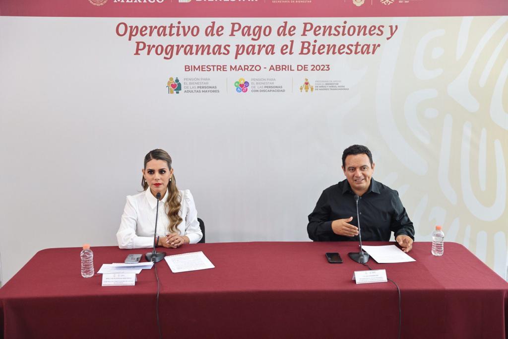 Anuncia Evelyn Salgado inicio de pagos pendientes del 2022 del programa Pensión para el Bienestar de las Personas con Discapacidad