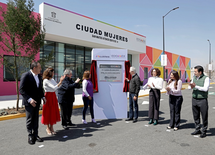 Alfredo del Mazo inaugura “Ciudad Mujeres” en San Mateo Atenco