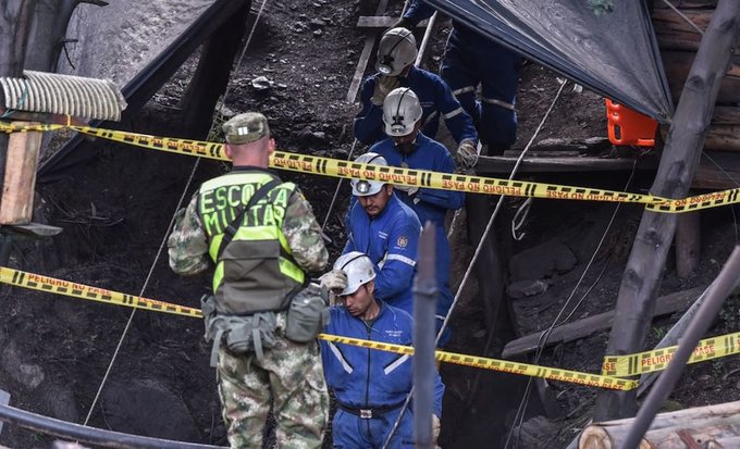 Explosión en minas de Colombia deja al menos 11 muertos