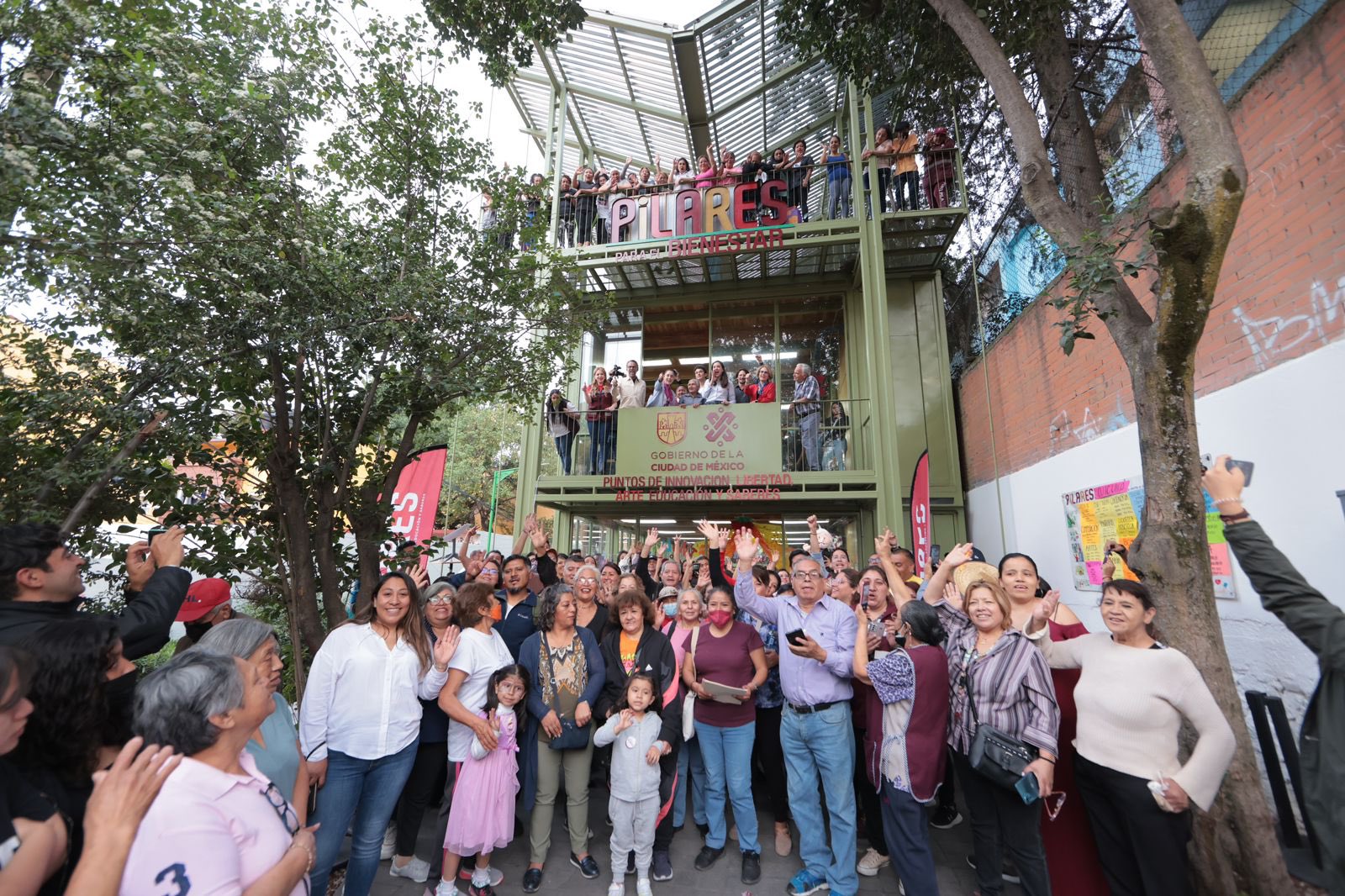 Inaugura Sheinbaum el Pilares “Cuicuilco” y “DIF Miguel Hidalgo” en Tlalpan
