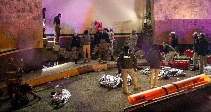 Incendio en albergue de Ciudad Juárez se originó por protesta de migrantes: AMLO