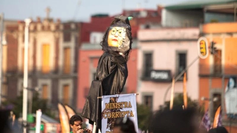 Poder Judicial condena manifestaciones contra ministra Norma Piña