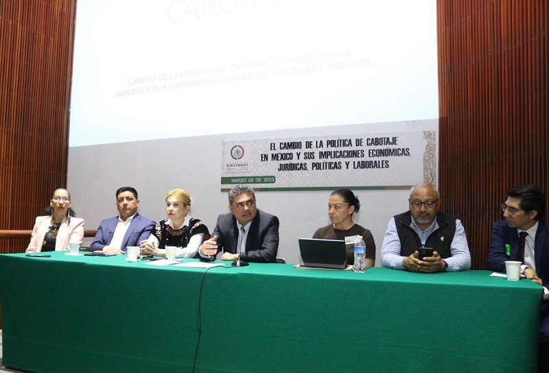 Con respaldo de “Va por México”, el PRD impulsa parlamentos abiertos para analizar el tema de cabotaje: Luis Espinosa Cházaro