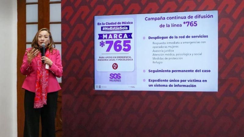 Presenta SEMUJERES Plan Integral Contra la Violencia a Niñas y Mujeres en espacios públicos de la CDMX