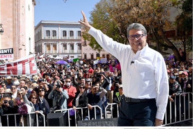 Confía Ricardo Monreal en ganar candidatura de Morena a la Presidencia de la República de 2024