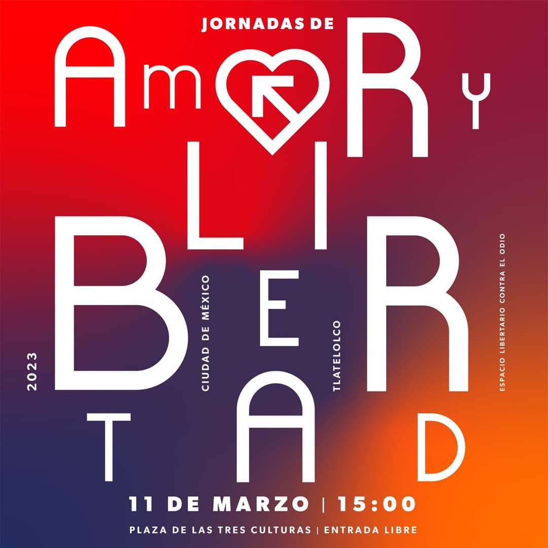 Albergará Plaza de las Tres Culturas ‘Jornadas de Amor y Libertad’