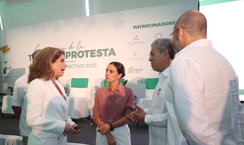 Resalta Ana Patricia Peralta labor de profesionales inmobiliarios en Cancún