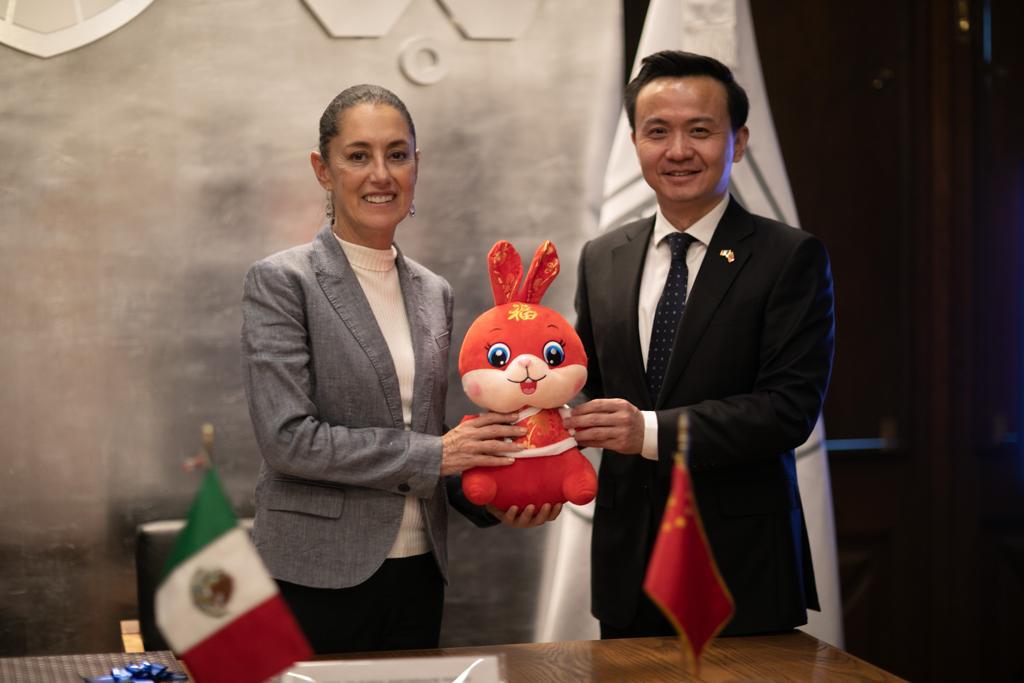 Refrendan Jefa de Gobierno y Embajador de China en México Fortalecimiento de relación comercial