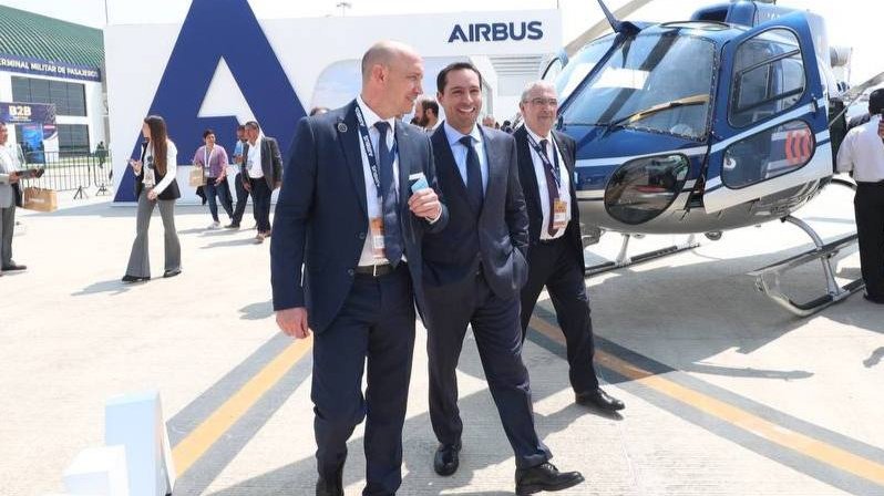 Airbus reconoce confianza de Yucatán para invertir en industria aeronáutica