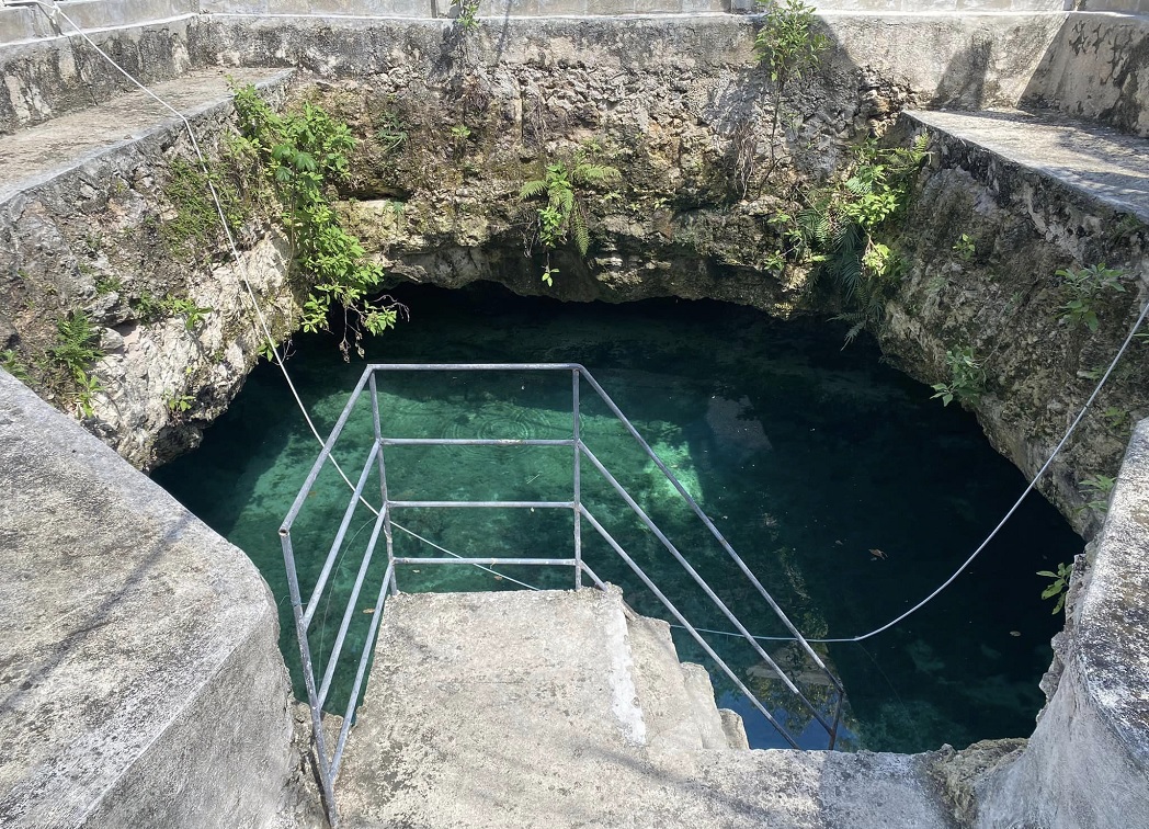 Familia en Yucatán descubre un cenote en el patio de su casa