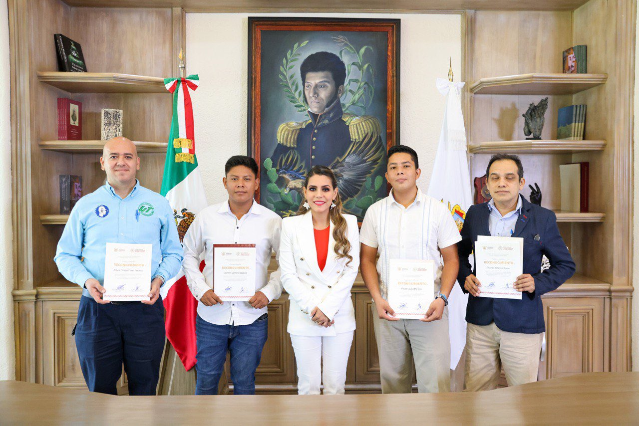 Entrega Evelyn Salgado apoyo a jóvenes seleccionados del Programa Emergent Future Technology en Japón