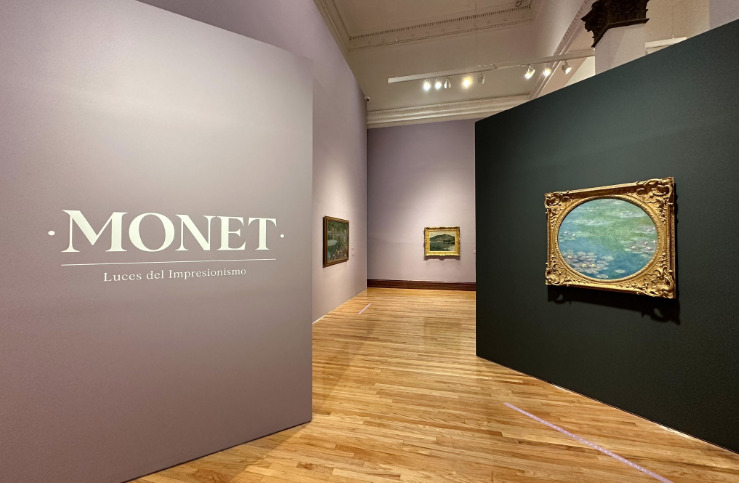 Inauguran la exposición Monet. Luces del Impresionismo en el Munal