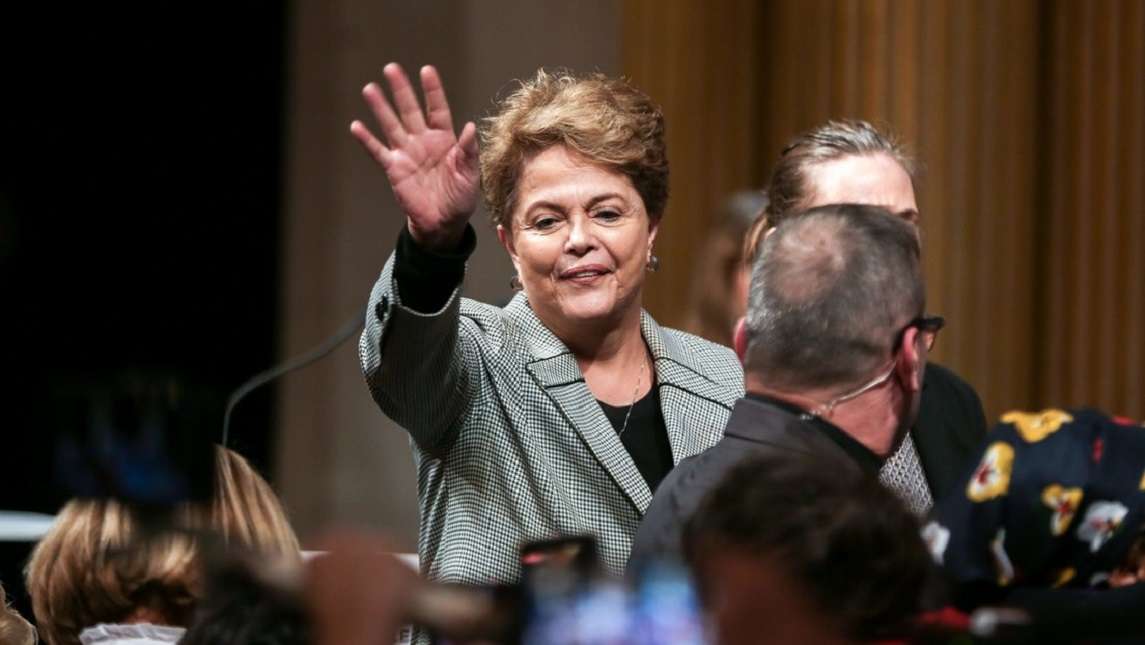 Dilma Rousseff, presidenta del banco del BRICS