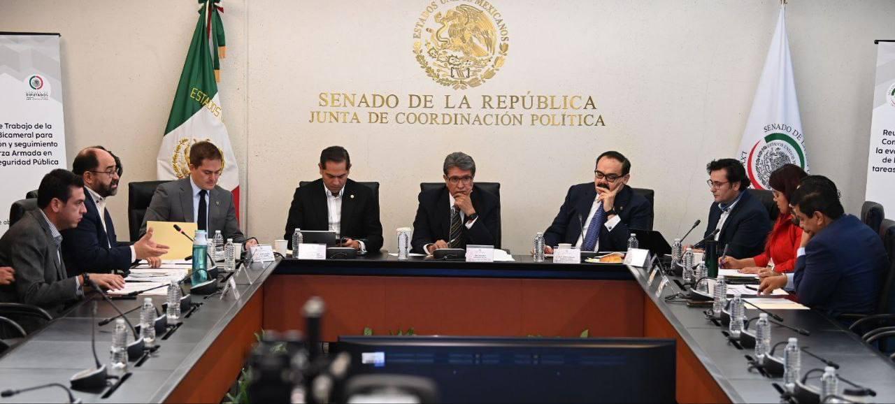 Comisión Bicamaral y Gabinete de Seguridad se reunirán antes del 19 de mayo, detalla Ricardo Monreal