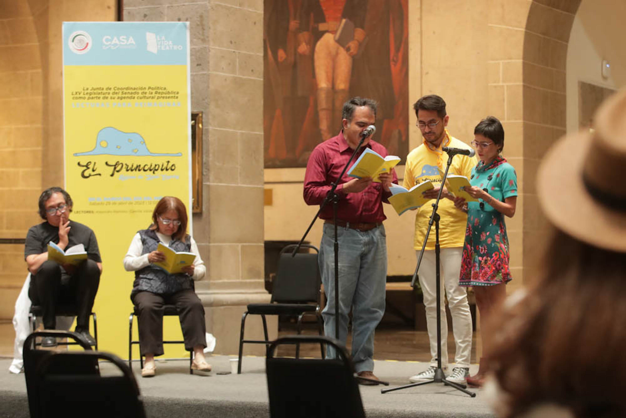 Lecturas para reimaginar en el Senado presenta en Casa Nuestra “El Principito”