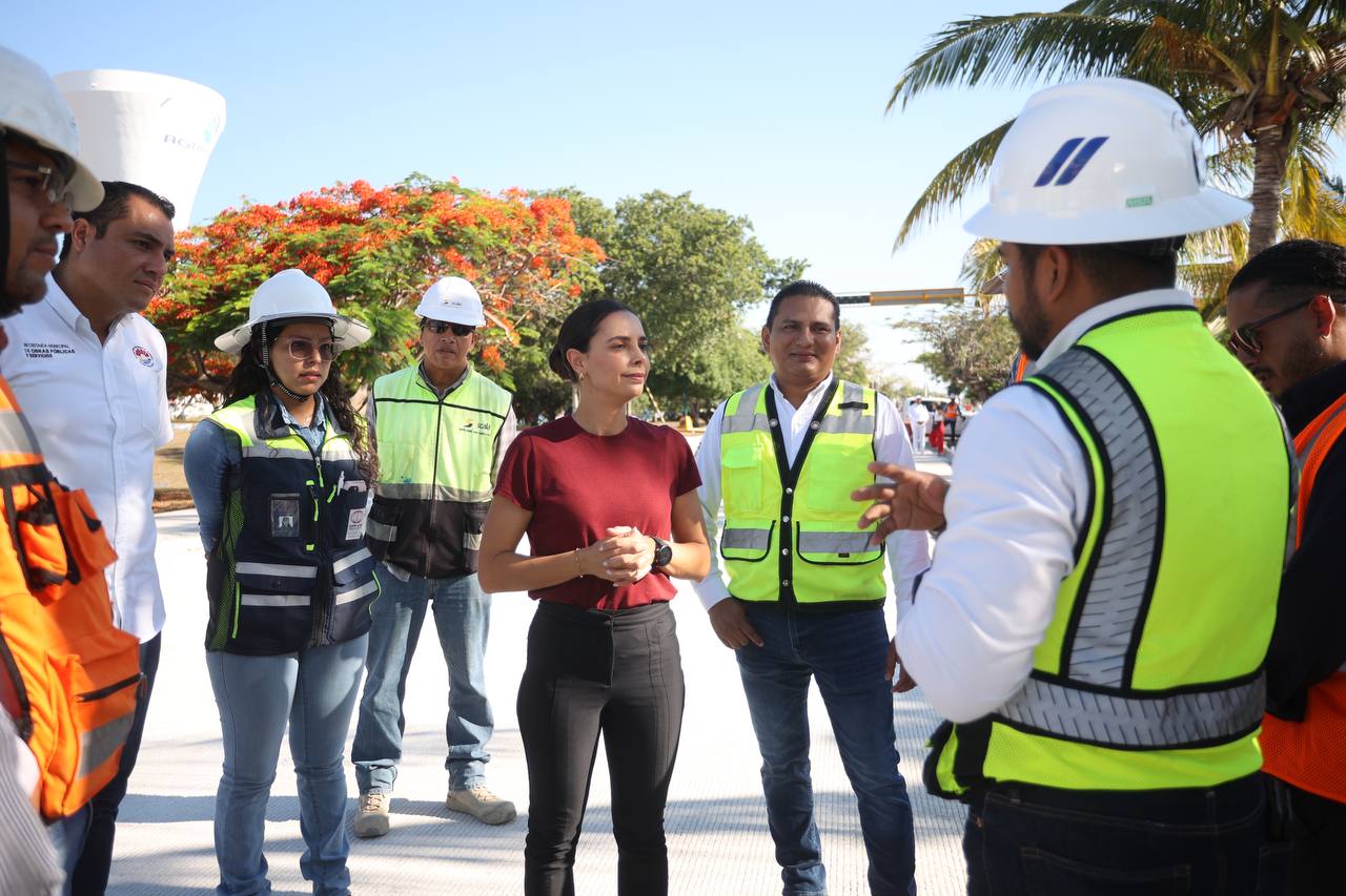 Avanza transformación de Cancún con el Bblvd. Colosio: Ana Patricia Peralta