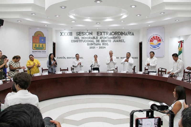 Aprueba Cabildo de Benito Juárez nuevos nombramientos en gabinete municipal de Ana Patricia Peralta