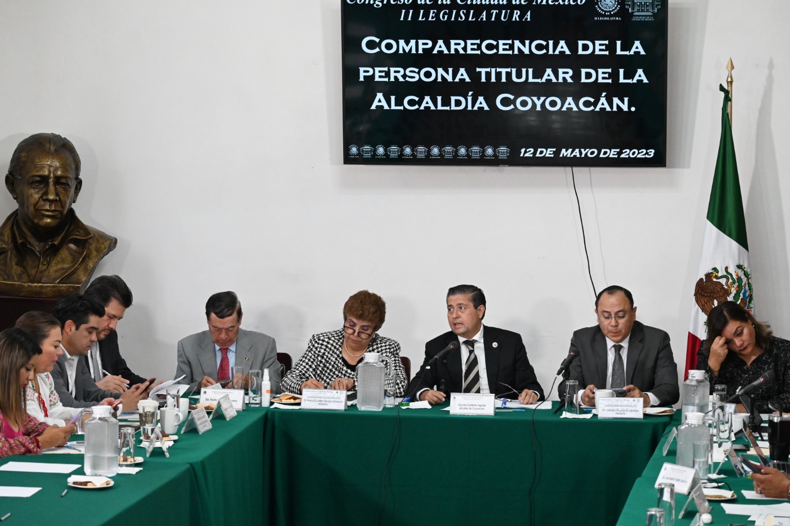Trabajo coordinado y sin tintes partidistas, ofrece alcalde en Coyoacán