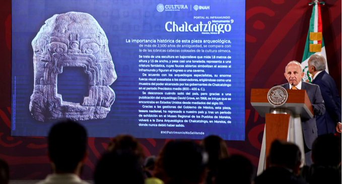 El “Monstruo de la Tierra” ya está en México; se exhibirá en Morelos