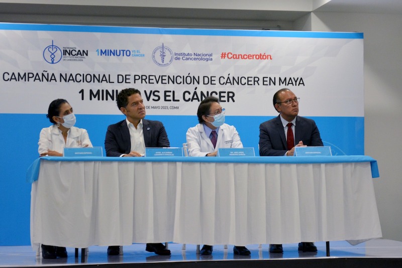 Instituto Nacional de Cancerología inicia campaña en idioma maya