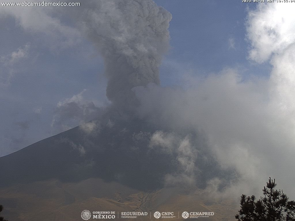 Debido a la Fase 3 Semáforo Amarillo del Popocatépetl, la CDMX emite recomendaciones por caída de ceniza