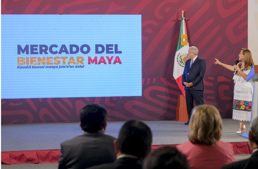 Mara Lezama presenta el ‘’Modelo de Mercado del Bienestar Maya’’