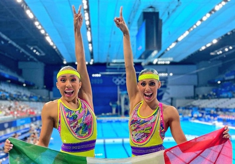 Nuria Diosdado y Joana Jiménez ganan medalla de oro en Copa del Mundo de Natación Artística