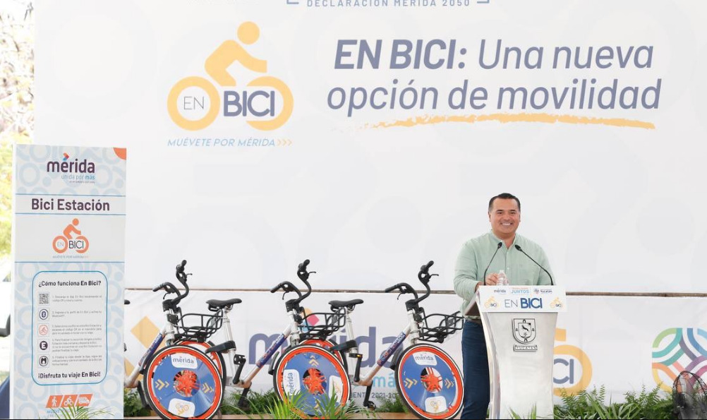 Ponen en marcha ‘En Bici‘, primer programa de renta de bicicletas públicas en Mérida
