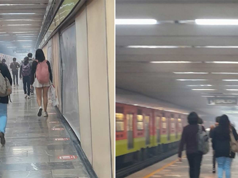 Reportan humo y olor a quemado en varias estaciones de la Línea 3 del Metro