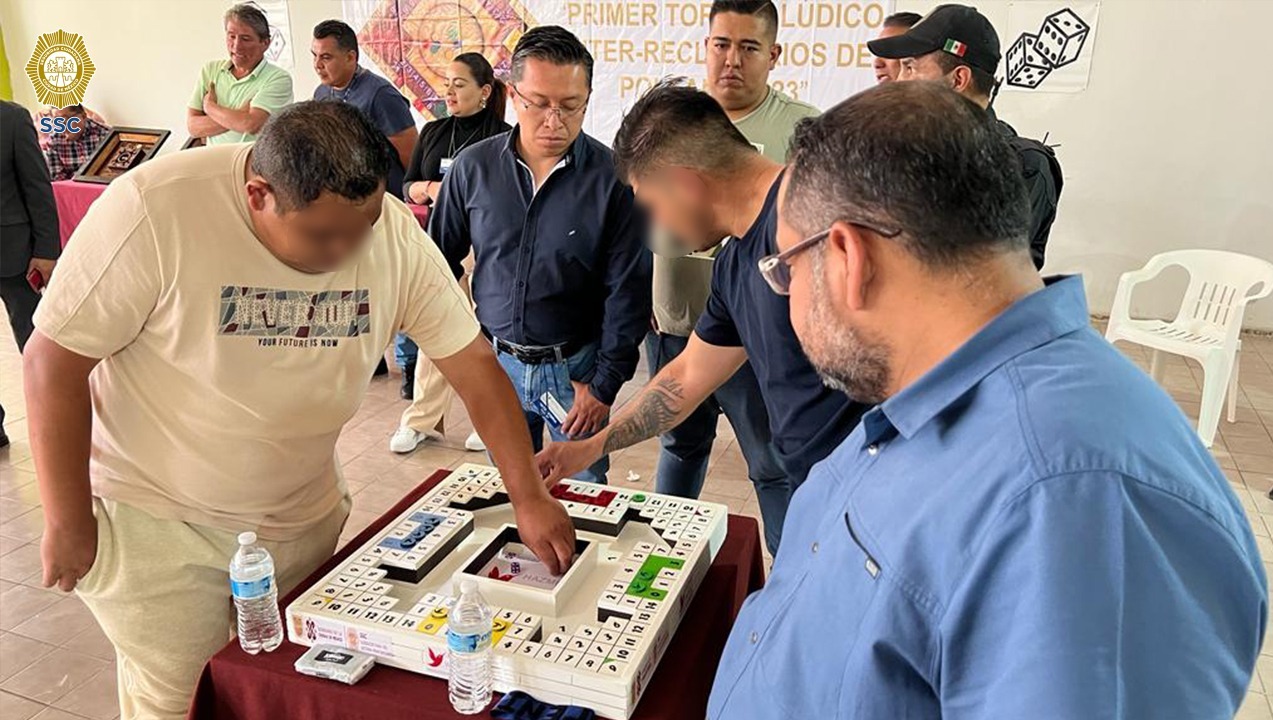 Realiza SSC el Primer Torneo Lúdico Inter-Reclusorios de Poleana