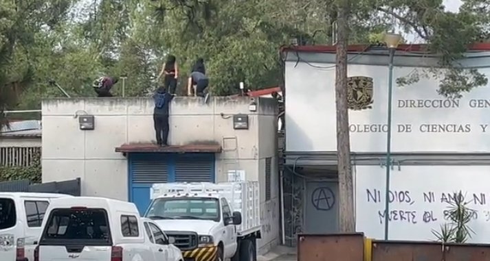 UNAM condena vandalismo en instalaciones de Dirección General de CCH