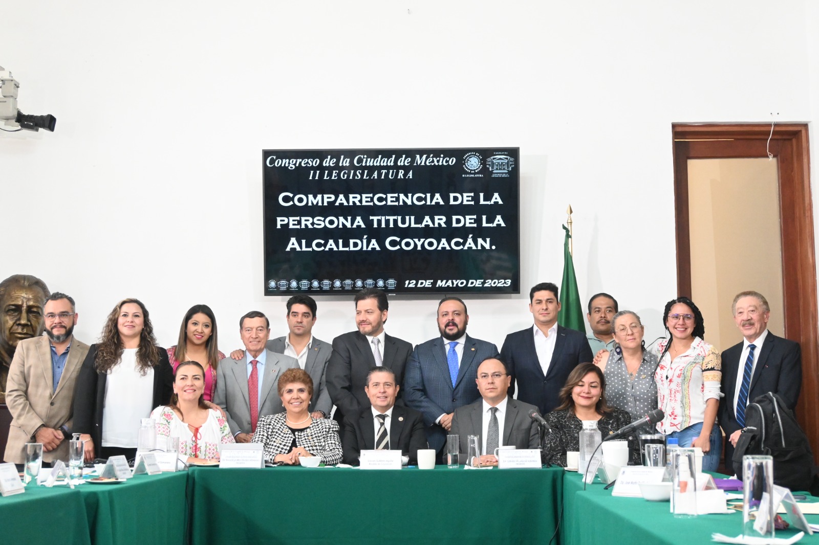 Alcalde de Coyoacán compareció en el Congreso capitalino