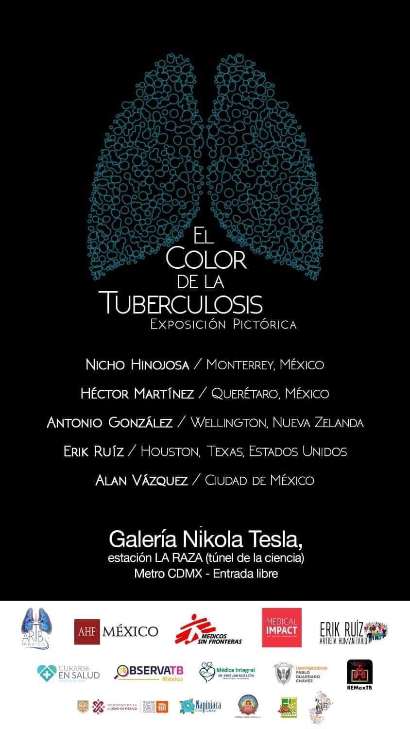 Inauguran exposición pictórica y audiovisual sobre “El color de la tuberculosis”