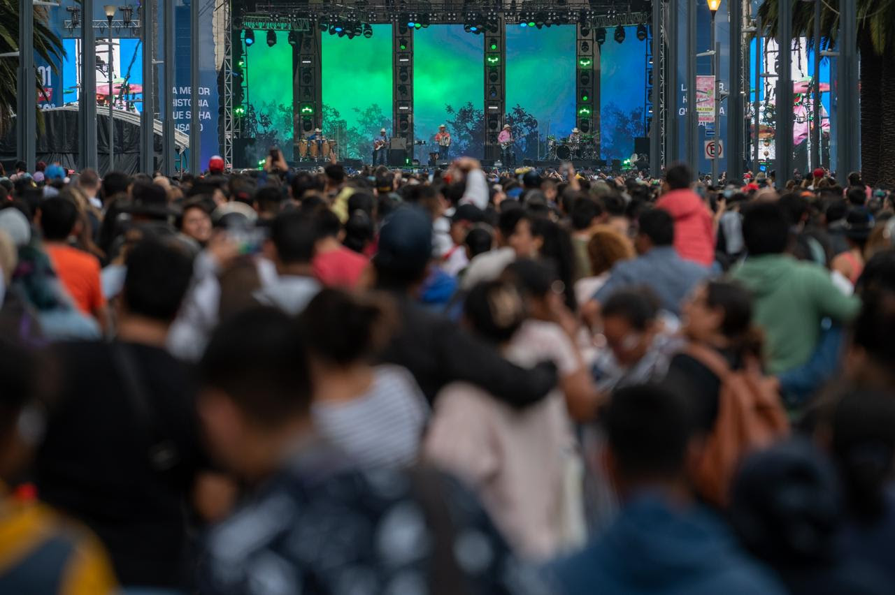 Asisten más de 35 mil personas al concierto de “Intocable”