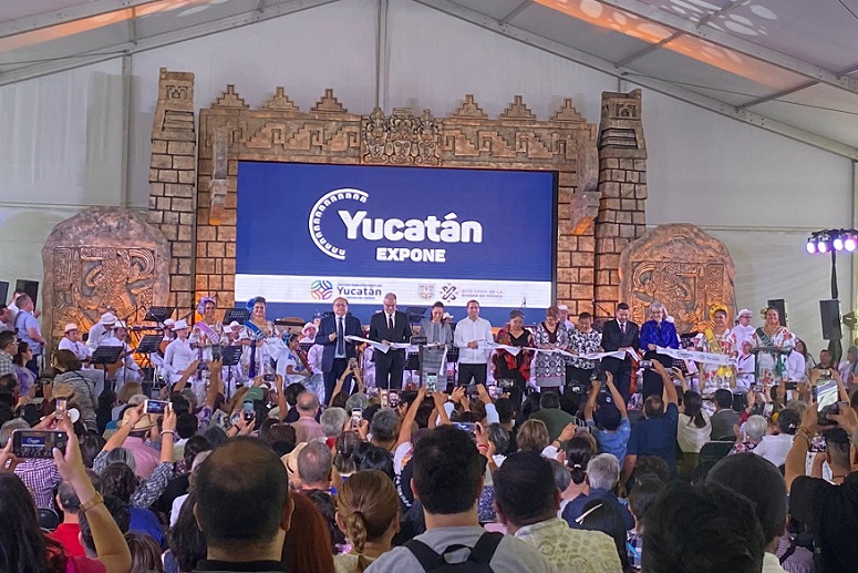 ‘Yucatán Expone‘ llega al Zócalo de la CDMX