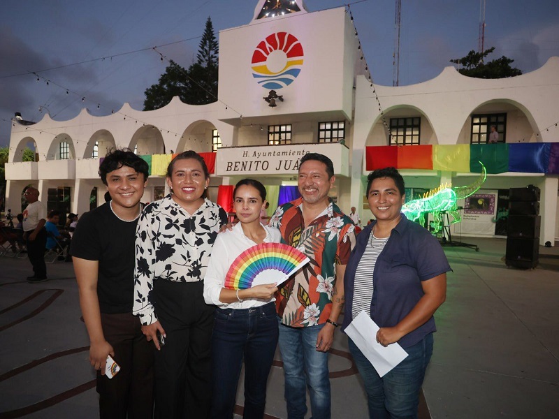 Ana Patricia Peralta promueve igualdad y respeto para comunidad LGBTTTIQ+