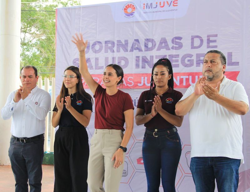 Constata Ana Paty Peralta primer jornada de salud integral para las juventudes