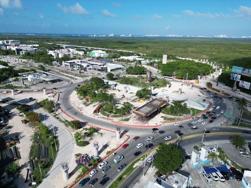 Avanzan proyectos de infraestructura en Cancún