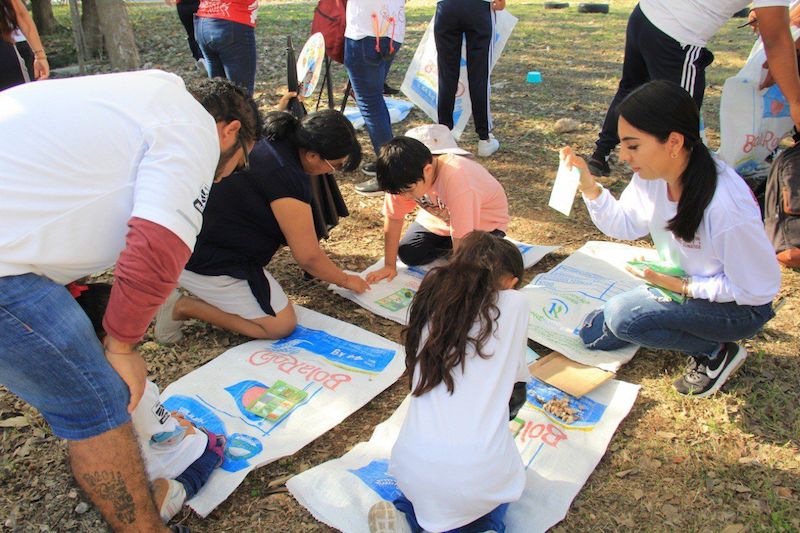 Cancunenses participan en “Muévete por el medio ambiente 0E”