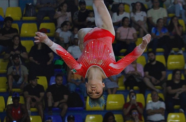 Alexa Moreno sufre fuerte caída durante los Juegos Centroamericanos