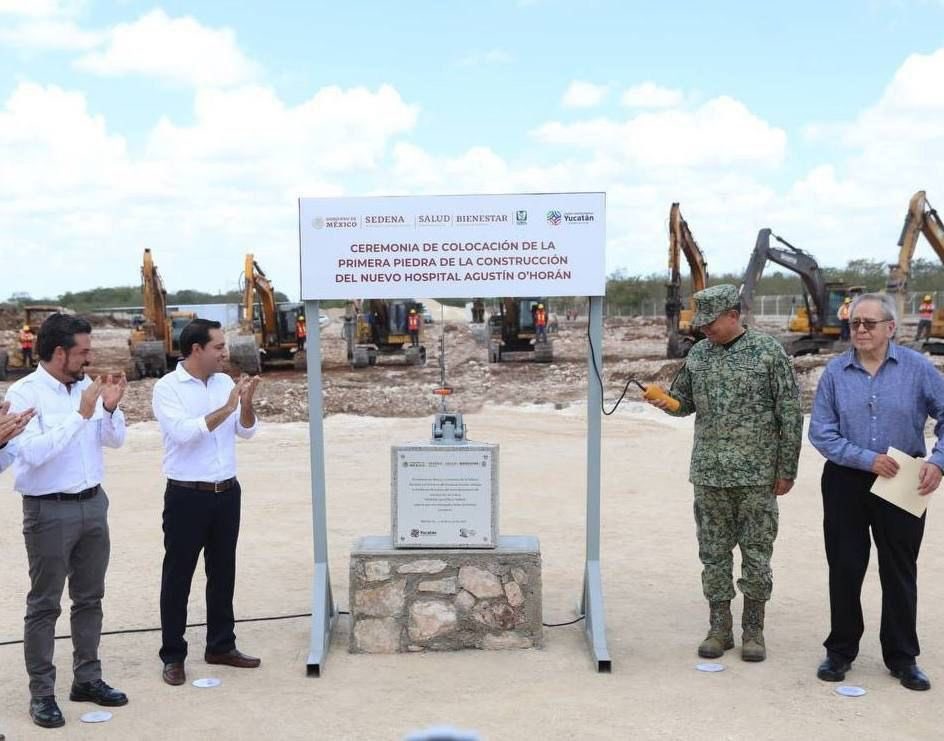 Arranca la construcción del nuevo Hospital General ”Dr. Agustín O’Horán” en Yucatán