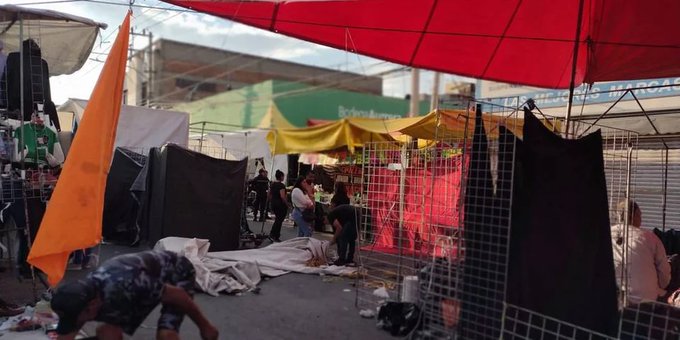 Balacera en tianguis de Cancún deja 4 heridos