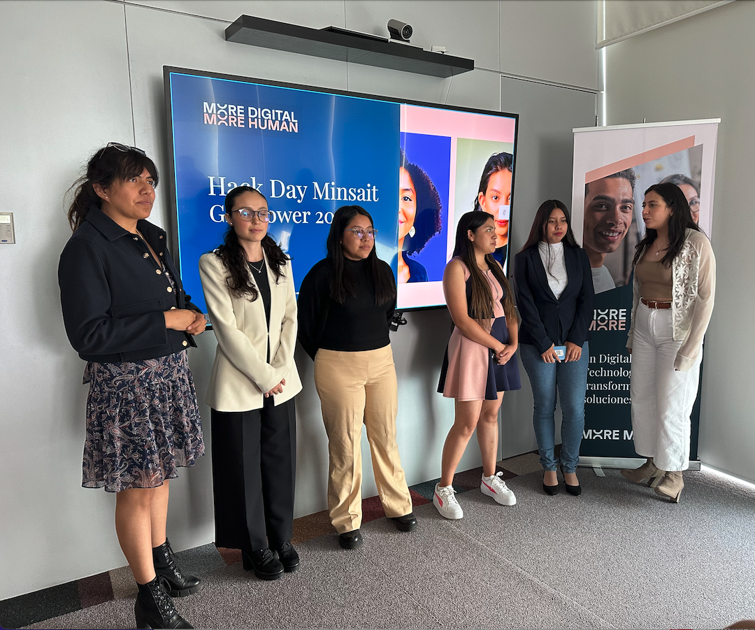 Minsait convocó a universitarias a participar en el Hack Day 2023: Minsait Girls Power