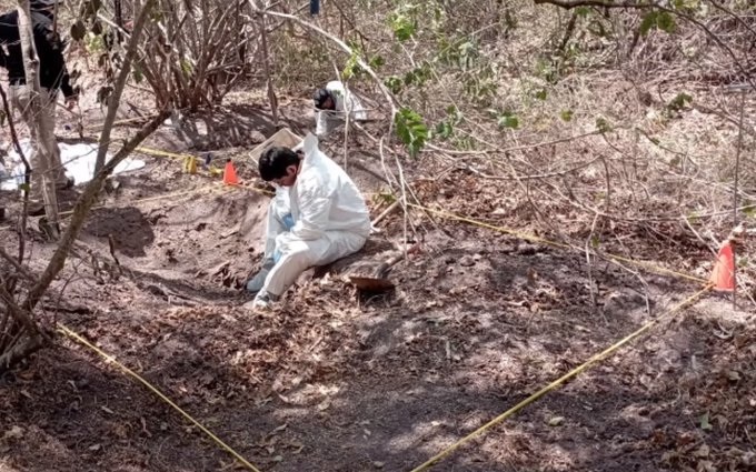 Hallan 55 fosas clandestinas, con 92 “restos humanos u óseos”, en Tecomán, Colima