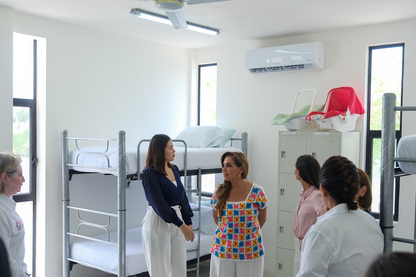 Mara Lezama inaugura el Centro de Asistencia Social para Niñas, Niños y Adolescentes Migrantes en Cancún