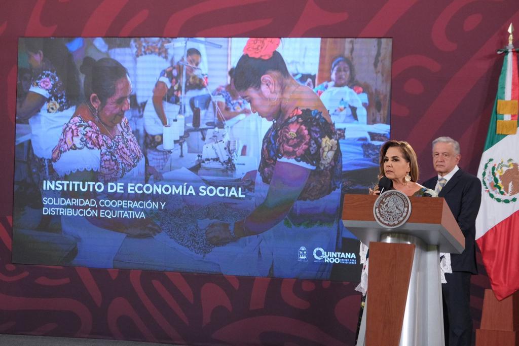 Mara Lezama va por una economía solidaria en Quintana Roo