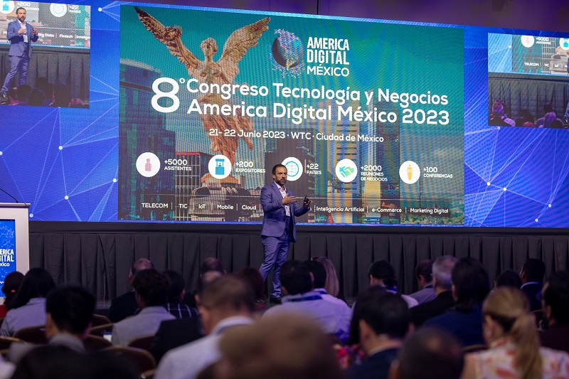 Los retos de la IA y la transformación digital, así transcurrió el primer día del 8° Congreso Tecnología y Negocios América Digital México 2023