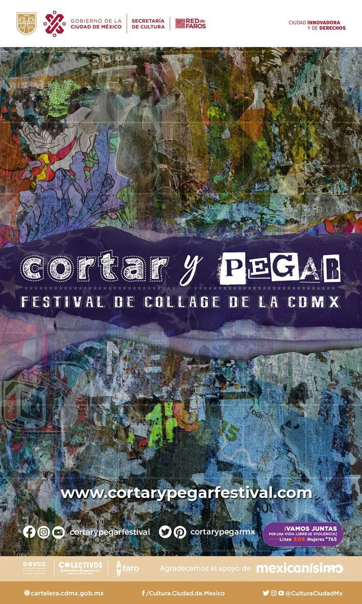 FARO Oriente es sede del primer Festival de Collage de la Ciudad de México